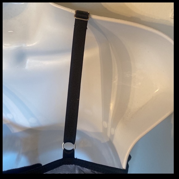 NWOT Dream Angels Black Lace Push Up Bra, Size 34D - Picture 4 of 11